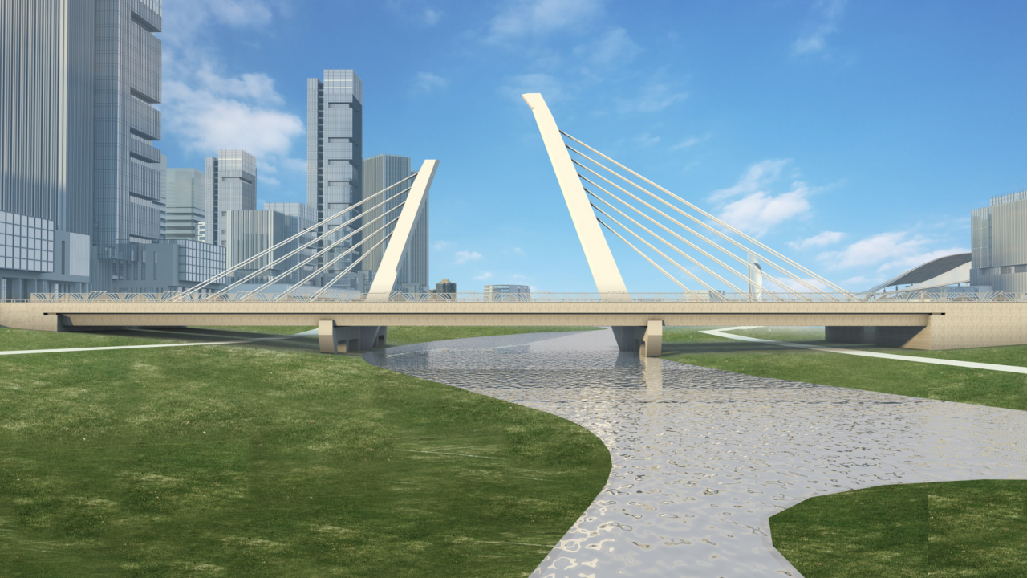 煙臺開發區八角河景觀橋